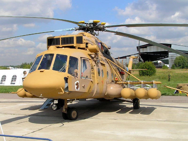 러시아, 페루에 군사 수송 헬리콥터 Mi-171Sh