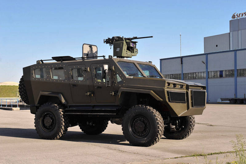 En las alas del dragón: nuevos vehículos blindados amplían la línea de productos de la compañía turca Nurol
