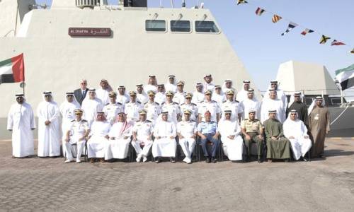해군 UAE는 세 번째 코르벳 유형 "Baynuna"
