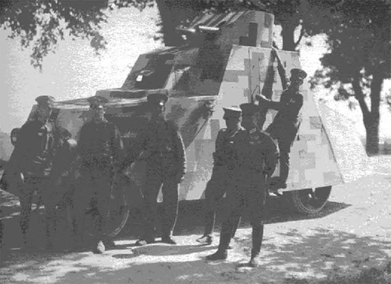 两次世界大战期间的奥地利装甲车。 第一部分
