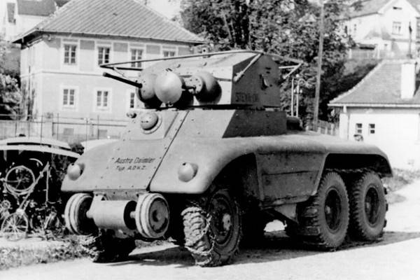 Austrian armored vehicles of the interwar period. Part II