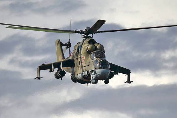 Squadrone di elicotteri formato alla base russa in Armenia