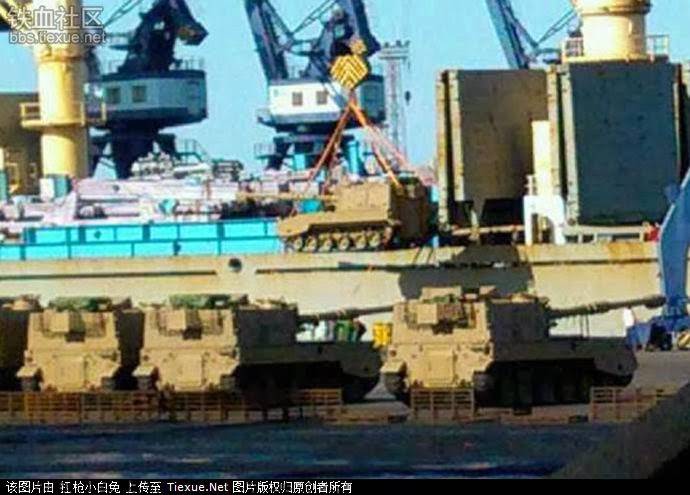 Algeria acquired Chinese 155-mm self-propelled howitzers PLZ45
