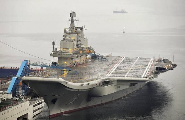 China began to build a second aircraft carrier