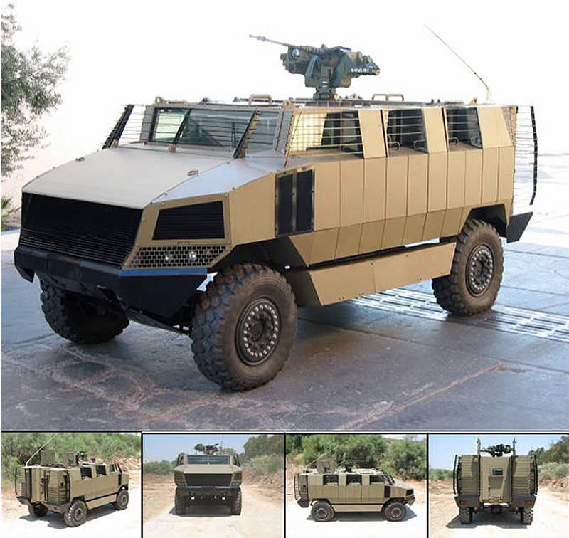 Carro armato blindato Golan israeliano