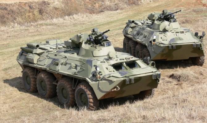 The newest BTR-XNUMHA will be tested in the mountains of Abkhazia