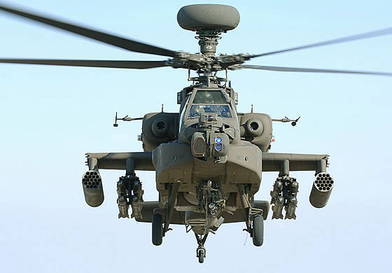 Iraq intends to purchase AH-64E Apache Longbow attack helicopters in the US