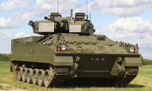 New stage of modernization of British BMP "Warrior"