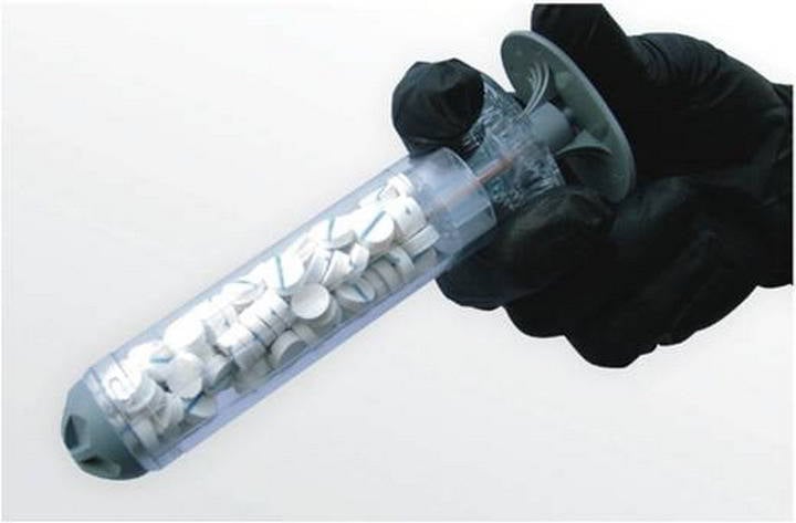New injection device allows you to tighten the bullet wound in 15 seconds