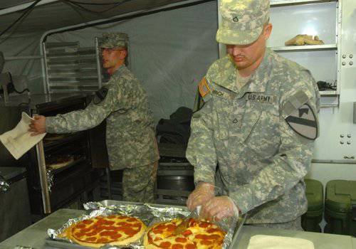 Entwicklung des US-Militärs: Drei-Jahres-Pizza-Regal