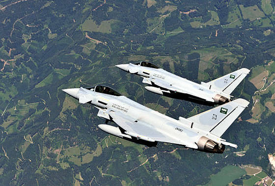 L'Arabia Saudita ha concordato con le condizioni di consegna "BAE Systems" per i caccia EF-2000 "Typhoon" della modifica "3 Tranche"