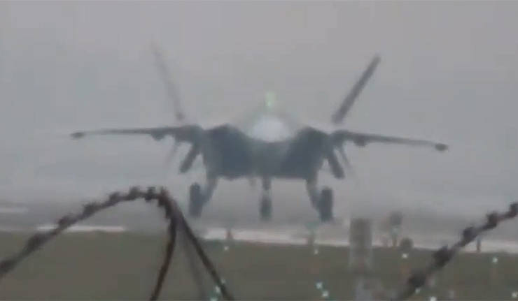 China has demonstrated a new prototype stealth fighter J-20