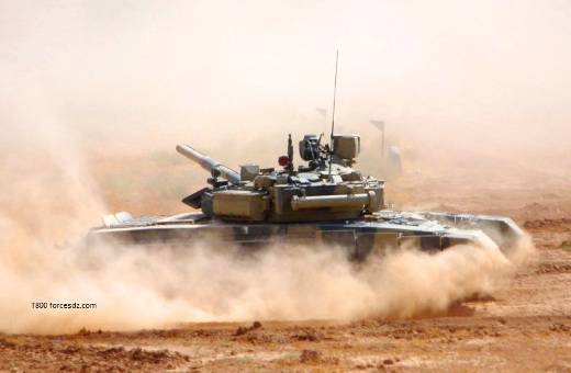 The Algerian military is delighted with their T-90CA