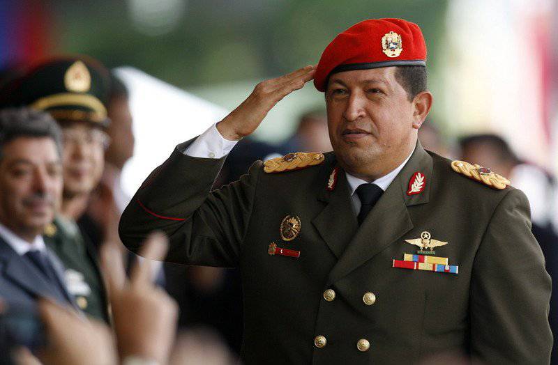 "Venezuela Rebellenluchtvaart". Opgedragen aan de nagedachtenis van commandant Hugo Chavez