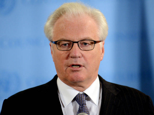 Churkin: shot at the demonstrators in Kiev from the office of the "commandant of Maidan"