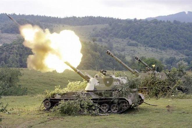 Infolge der Explosion einer selbstfahrenden Haubitze in der Region Cherson verschwand ein Besatzungsmitglied