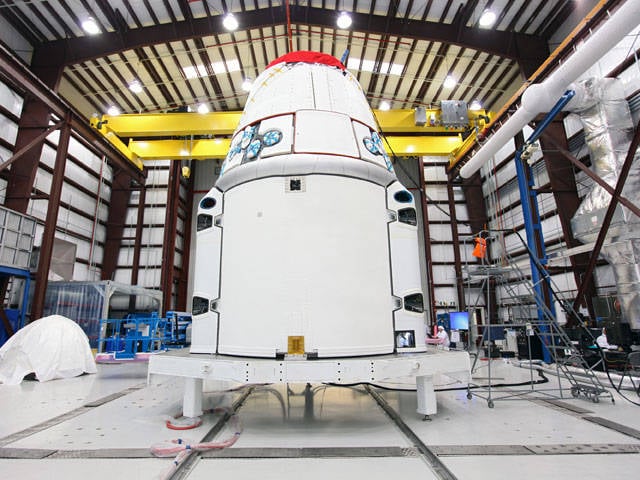 The launch of the Dragon spacecraft is postponed indefinitely
