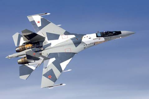 Combinando el caza Su-35, ¿qué es y por qué?