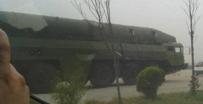 Chinese rocket DF-26C on the background of the international situation