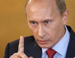 「闇の公国」に対するプーチン大統領