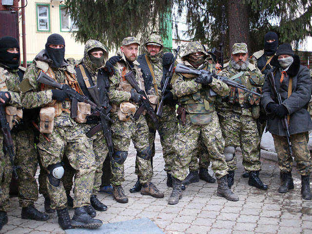 Battalion of the National Guard sent to Slavyansk