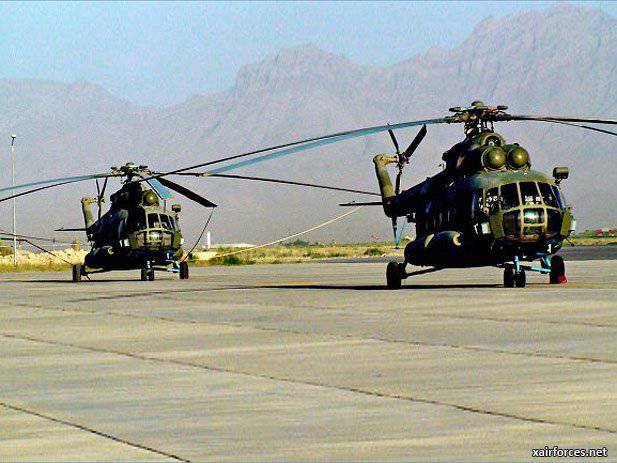 Quindi l'Afghanistan acquisterà Mi-17?