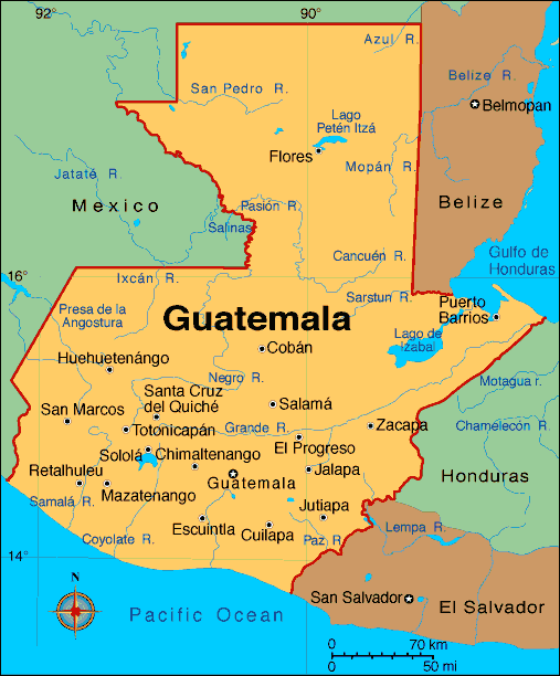Burgeroorlog in Guatemala