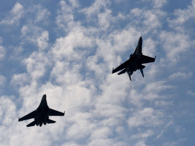 Pentagon: Russische vliegtuigen hebben de afgelopen dag herhaaldelijk de grens van Oekraïne geschonden