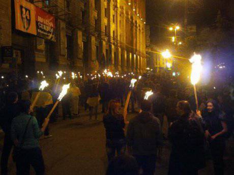 Maidan'da kitlesel kavga