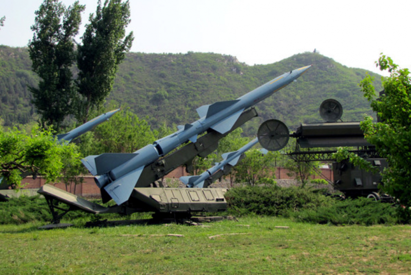 중국 대공 미사일 단지 HQ-2