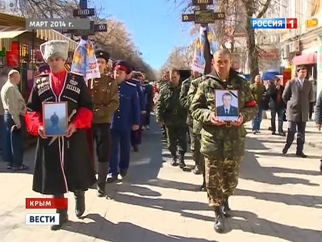 Putin awarded the self-defense fighter of Simferopol killed by a sniper