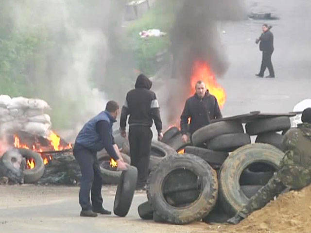 Более 10 человек погибли под Славянском