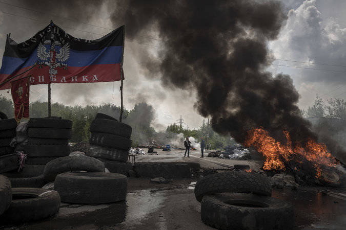 US journalists did not find a Russian trace in Slavyansk