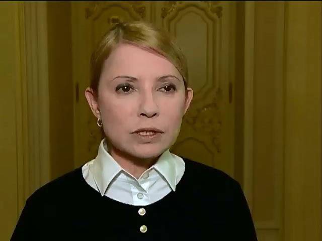 Tymoshenko convida para uma mesa redonda