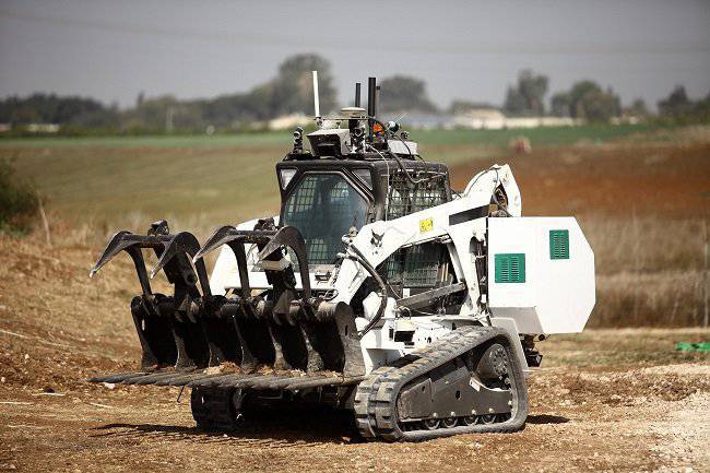 Robot Sapper listo para el servicio