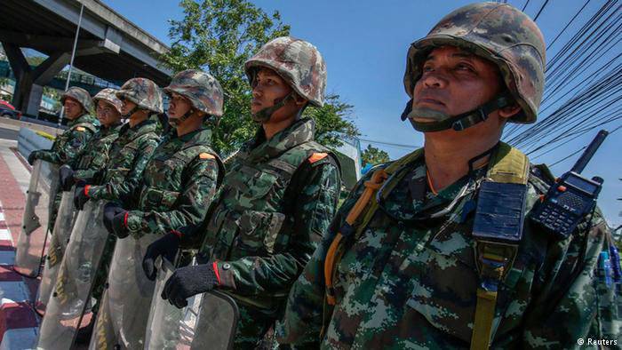 Coup d'Etat militaire en Thaïlande