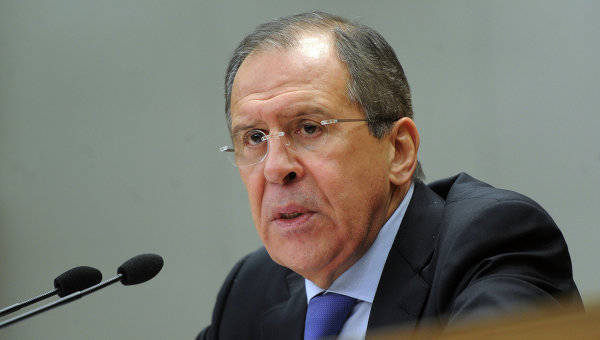 Minister of Foreign Affairs Sergey Lavrov answers questions from the media on the sidelines of the St. Petersburg International Economic Forum, May 23, 2014