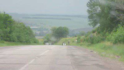 The attack on the convoy of Ukrainian security officials in the Kharkiv region