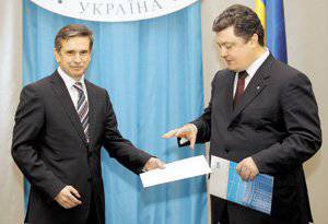 Zurabov sent ... congratulate Poroshenko