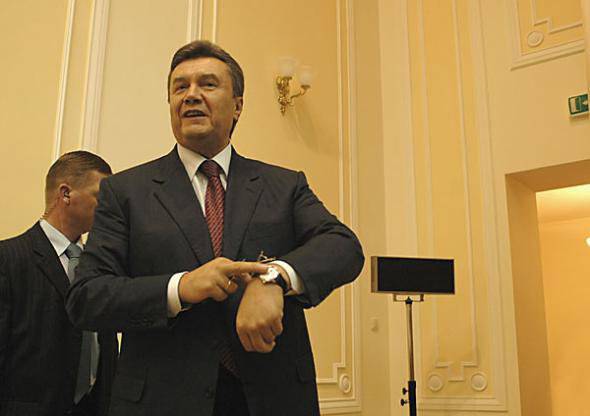 L'heure de Ianoukovitch est-elle derrière?