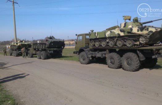 Transfer peralatan militer menyang Ukraina saka Crimea ditundha. Kok mung saiki?