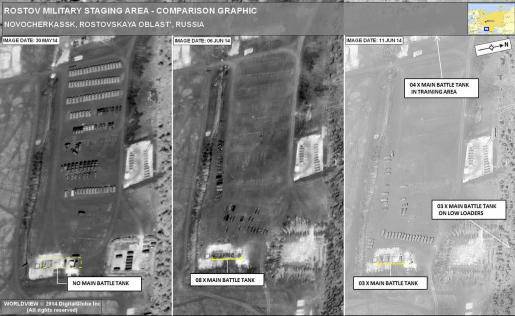 ¿Son auténticas las imágenes satelitales de la OTAN?