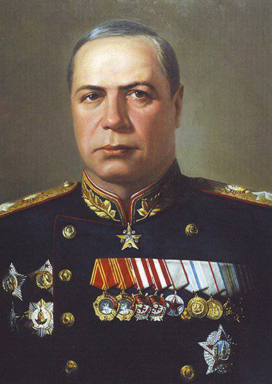 Al aniversario 120 del nacimiento del mariscal de la Unión Soviética F.I. Tolbukhina