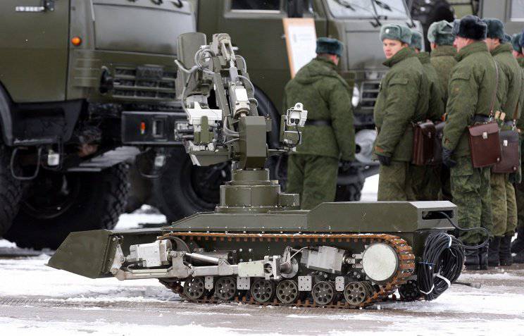 Russian army will be strengthened by combat robots