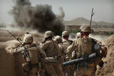 Amerikkalaiset liikkeitä Afganistanin kentällä