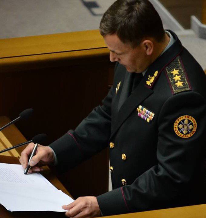 Debiut zakończył się sukcesem: nowy minister obrony Ukrainy imituje złożenie podpisu pod przysięgą