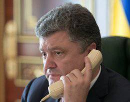 Порошенко сообщил своему куратору Байдену о том, на каких условиях может быть прекращён огонь на юго-востоке