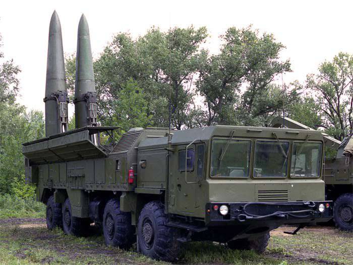 Troops of the Western Military District received a brigade set of operational-tactical missile complex "Iskander-M"