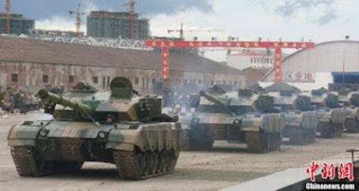 En el tanque de biatlón en Alabino contra el ruso T-72B3M, los chinos exhibirán su Tipo 96G.