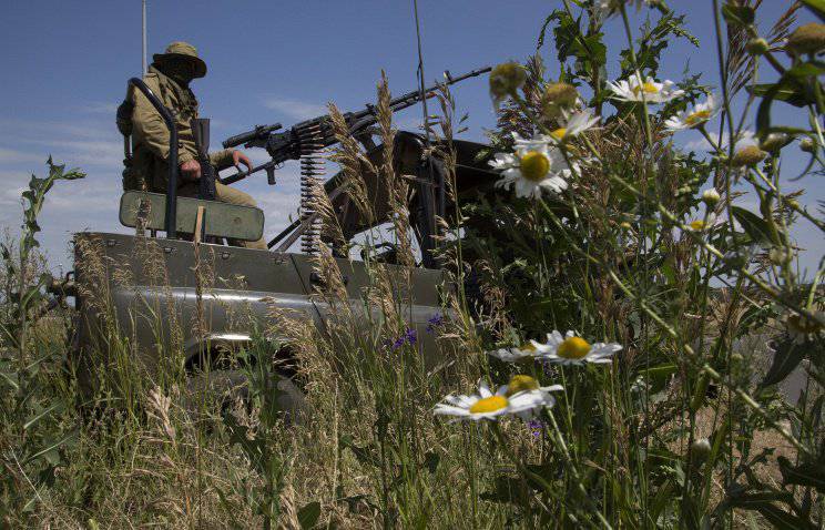 Ukrainian punitive detachments ambushed near the Russian border